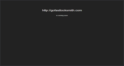 Desktop Screenshot of gofastlocksmith.com