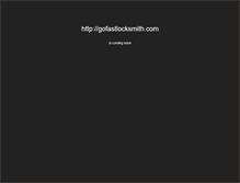 Tablet Screenshot of gofastlocksmith.com